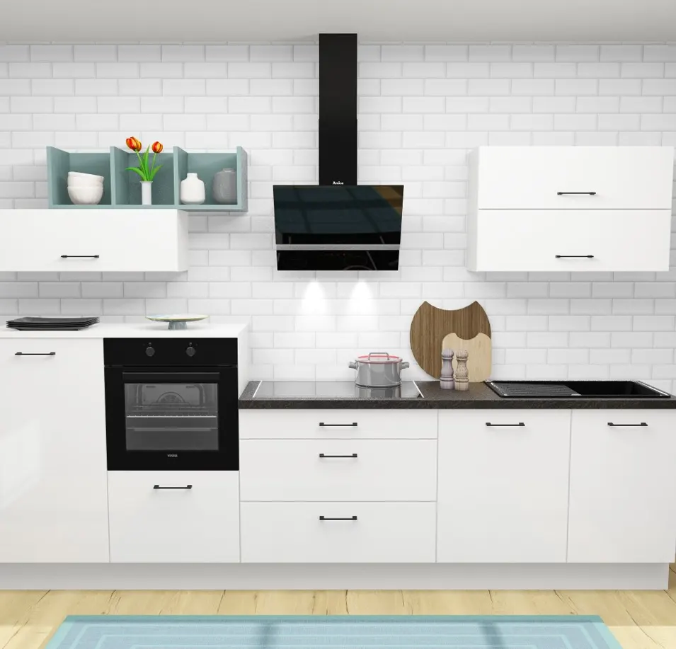 Vooraf samengestelde complete keuken