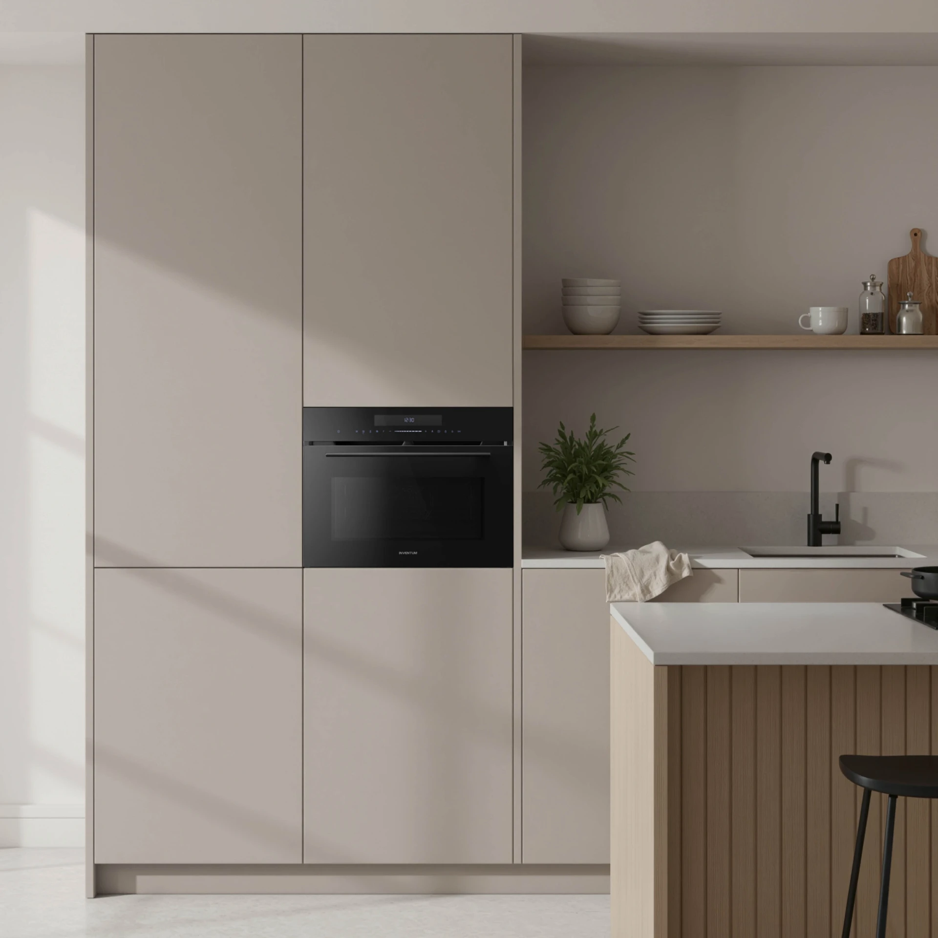 Inventum IMC4535GT-inbouw in keuken